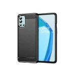 OnePlus 9R Cover Case Brushed TPU Case - Black